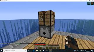 Slimefun Beginners Guides Part 1 Enhanced Crafting Table [upl. by Fitalludba]