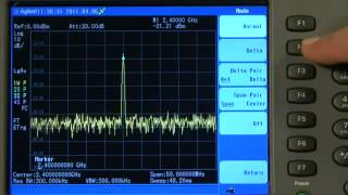 How to Measure Transmitter Frequency amp Power  N9344C N9343C N9342C HSA  Keysight Technologies [upl. by Lyrahc176]