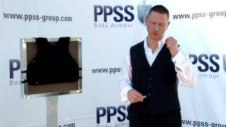 PPSS  CEO introduces new bullet proof vests model CV1 [upl. by Ecadnak]