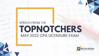 SPEECH FROM THE TOPNOTCHERS [upl. by Vassell]