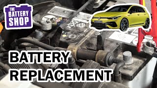 Volkswagen Golf Jetta 2003  present  New Battery Install [upl. by Orian]