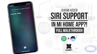 SIRI Control with Xiaomi Mi Home APP Xiaomify [upl. by Yajnas373]