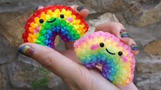 Loomigurumi Rainbow Tutorial Rainbowloom [upl. by Iclehc894]