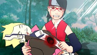 Borutos Tragic Death naruto vrchat [upl. by Assilev345]