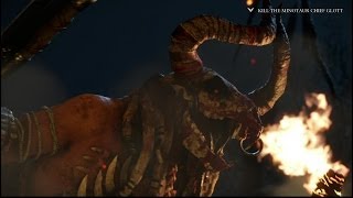 Ryse Son of Rome  Killing the Minotaur Chief Glott [upl. by Leaffar620]