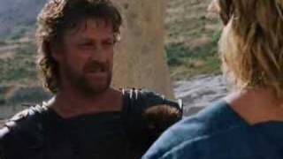 Agamemnon talks to Menelaus  Troy Directors Cut HD [upl. by Medea59]