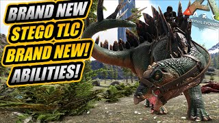 ALL NEW STEGO ABILITIES AND TLC BREAKDOWN GUIDE THE NEW STEGO IS SO OP  Ark STEGO TLC [upl. by Hannazus609]