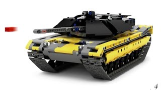 Lego Technic Tank M1 Abrams [upl. by Sitnerp716]