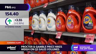 Procter amp Gamble stock rises on Q3 earnings beat [upl. by Echo]