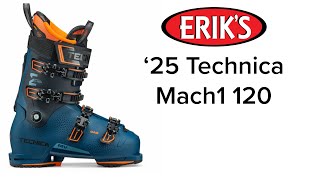 2025 Tecnica Mach1 MV 120 Ski Boots [upl. by Stetson382]