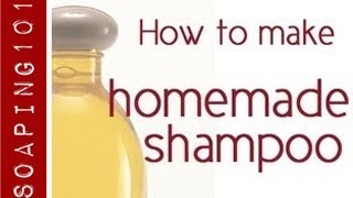 How to Make Homemade Shampoo  Soaping101 [upl. by Dnalyram436]