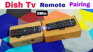 Dish Tv Remote Pairing  Dish TV Universal Remote Pairing  How To Pairing Dish Tv Remote With Tv [upl. by Adilem299]