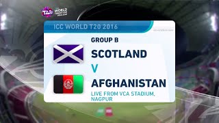 ICC WT20 Scotland vs Afghanistan Highlights [upl. by Fotinas]