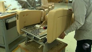 First Class Airline Seat  How Its Made [upl. by Gally895]