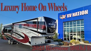 2023 Riverstone 39RKFB Luxury Fifth Wheel by Forestriver RV  Couchs RV Nation a RV Review Tour [upl. by Aissyla]