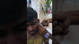 boy ear piercing sliver weri [upl. by Norword]