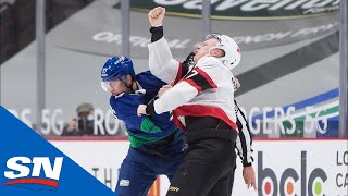 Brady Tkachuk Lets Fists Fly  NHL Fights Of The Week [upl. by Eboj]