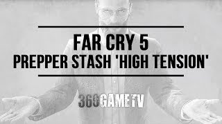 Far Cry 5 Prepper Stash High Tension  Johns Region Prepper Stash Locations and Solutions Guide [upl. by Anesusa174]