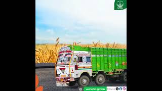 FCI Moving Food Grains Across 1200 Kilometers to Ensure National Food Security 🌾🚛 foodsecurity [upl. by Eatnwahs]