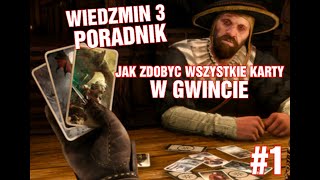 Wiedźmin 3 Pełna kolekcja kart 1  Biały Sad i Wyzima  trochę Velen [upl. by Roch841]