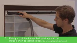 Howto onderhoud van Duco geluiddempende ventilatieroosters  Burghouwt BV [upl. by Nolahc]