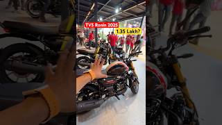 TVS Ronin 2025 unveiled at MotoSoul Event in Goa [upl. by Charil]