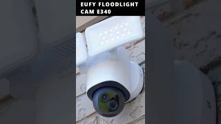 eufy Floodlight Cam E340  AI Auto Tracking  247 Recording  2000 Lumen Floodlight [upl. by Ahsikam]