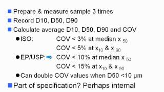 Setting Attainable and Practical Particle Size Specifications [upl. by Tsnre48]