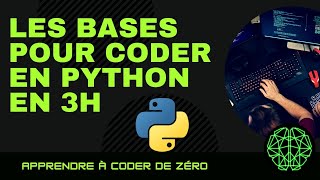 APPRENDRE PYTHON les bases pour les débutants [upl. by Ahseekan623]