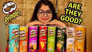 Trying every PRINGLES Flavor [upl. by Lesnah]