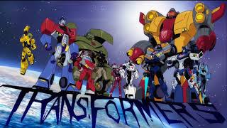 Transformers Animated Japanese Opening HD 1080 AI Upscale [upl. by Furie]