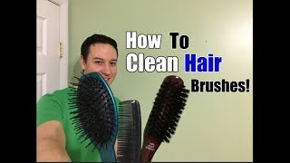 How To Clean Hair Brushes in 3 Easy Steps [upl. by Naawaj925]