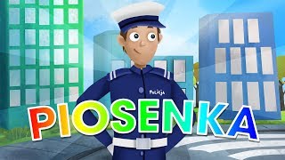 đź‘®â€Ťâ™‚ď¸ŹPAN POLICJANTđź‘®â€Ťâ™‚ď¸Ź Piosenka Dla Dzieci  PiesioTV đźľđźľ [upl. by Eimorej736]