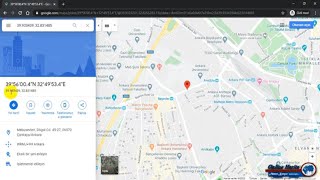 GOOGLE MAPS Haritalar Koordinat Nasıl Bulunur [upl. by Conias]