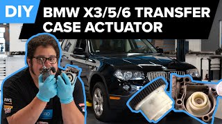 BMW 20042010 X3 Transfer Case Actuator amp Fluid Replacement DIY BMW E83 X3 20042014 X5 0814 X6 [upl. by Donald]