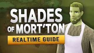 RS3 Shades of Mortton – Realtime Quest Guide [upl. by Aissilem38]