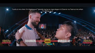 FlipTop  Smugglaz vs Charron Subtitle Battle [upl. by Yasnil517]