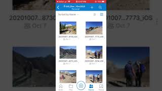 How to Download Pictures from OneDrive using an iPhone [upl. by Ahsikyw]