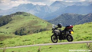 The Basque Pyrenees  RTs Best Motorcycle Rides F800GSA [upl. by Otilopih]