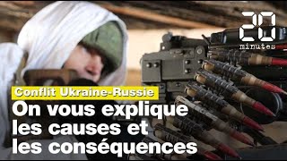 UkraineRussie On vous explique les origines et conséquences du conflit [upl. by Sherrod765]