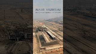 Navi Mumbai International Airport droneman airport navimumbai shorts adani [upl. by Amitie]