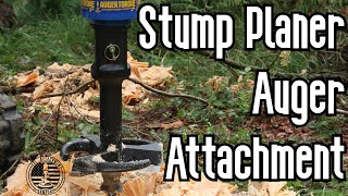 Stump Planer Auger Attachment Overview  The Attachment Company [upl. by Albion]