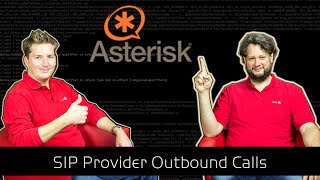 Asterisk Tutorial 46  SIP Provider External Outbound Calls english [upl. by Liagaba]