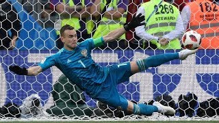 Best Goalkeeper Saves  World Cup 2018 Russia HD [upl. by Atinehc]