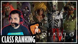 KRIPP’S D4 CLASSES TIER LIST  Diablo 4 [upl. by Eyma353]