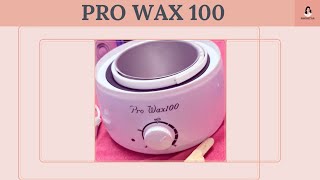 pro wax 100  waxing heater for beginners  ShortsSangsstyle [upl. by Gretal]