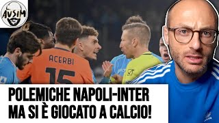 NapoliInter polemiche VAR e arbitro ma è stata una bella partita di calcio  Avsim [upl. by Wiener531]