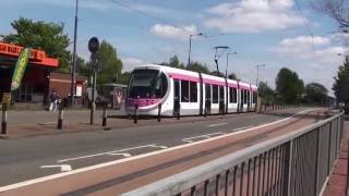 Wolverhampton to Birmingham by Metro Tram [upl. by Sena]