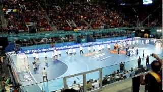 Balonmano EspañaCroacia  Presentación [upl. by Inajna]