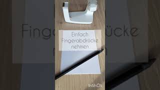 Fingerabdruck mit Tesafilm [upl. by Arbmat]